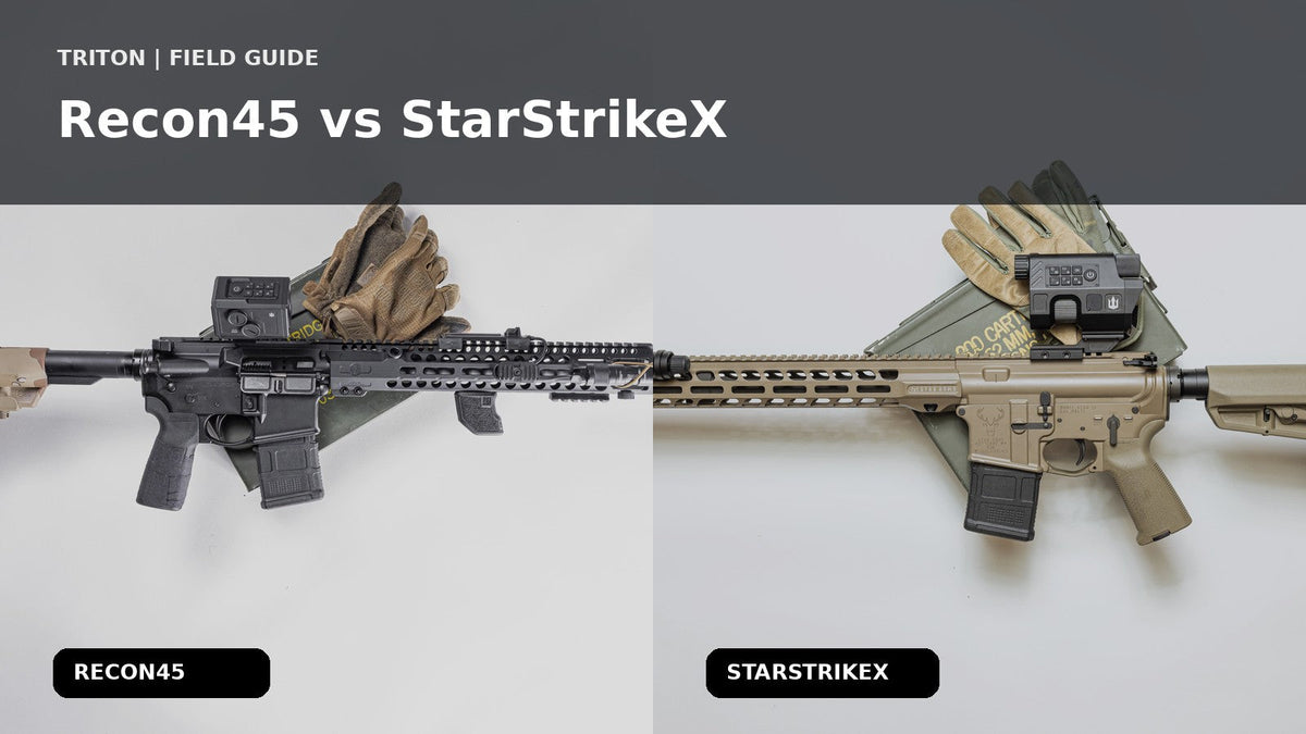 Recon45 vs StarStrikeX: Which Triton Digital Night Vision Scope Is Right for You?