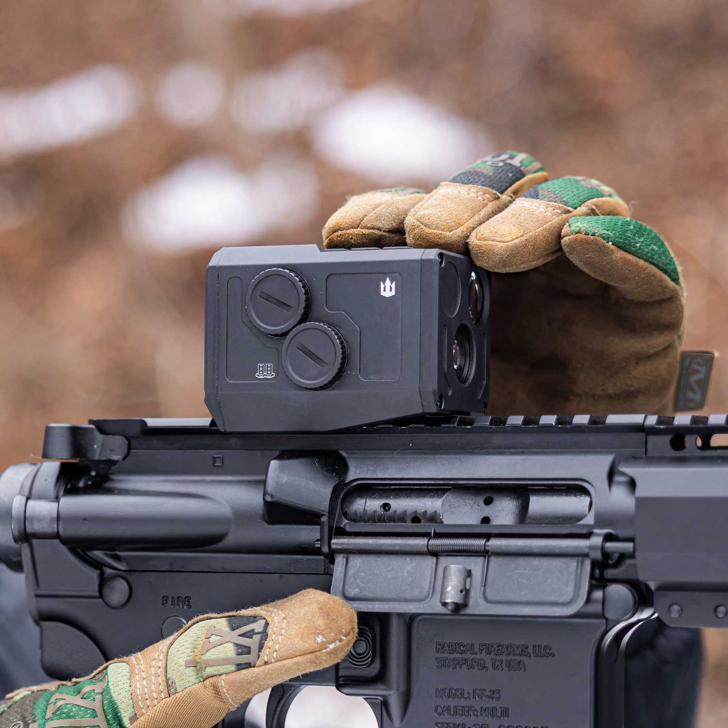 Triton digital night vision scope with daytime viewing and video recording