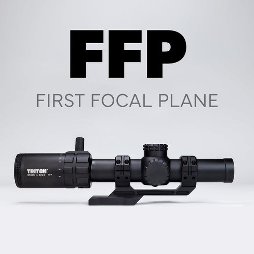 Triton 1-6x Orion First Focal Plane FFP LPVO Rifle Scope - Triton