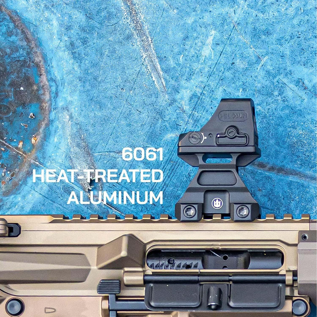 Triton APEX Absolute Cowitness 1.93" Riser Mount - for RMR/407/507/508/SRO or Aimpoint Micro T-1/T-2/503/515/530/Romeo4/Romeo5 Footprint - Triton