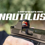 Triton Nautilus 3 MOA | 407K, 507K Footprint | Modified RMSc, NO Rear Recoil Lugs, NOT RMS Compatible | Parallax-Free Micro Red Dot Sight (MRDS) Featuring Shake Awake and 50K Hour Battery Life - Triton