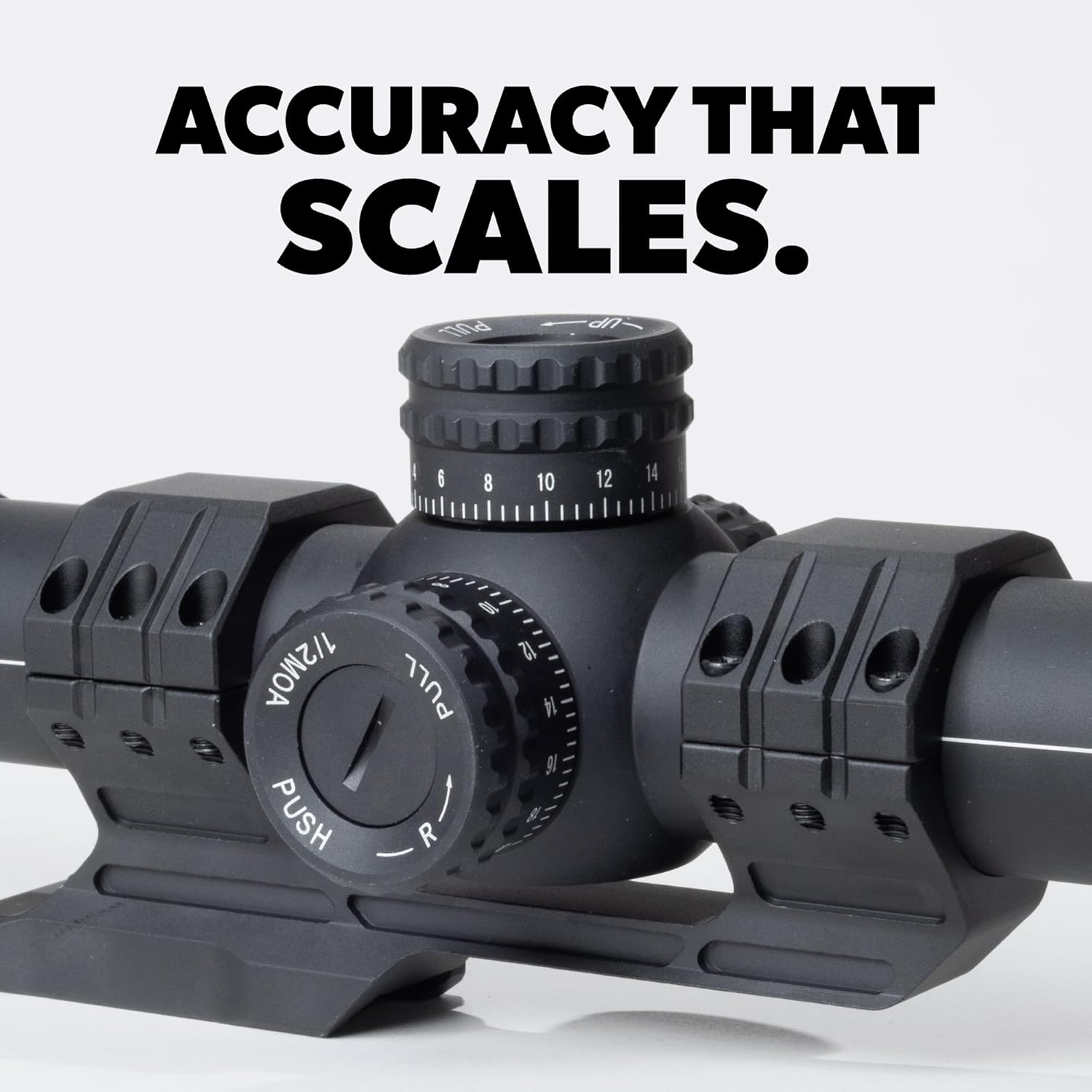 Triton Navigator+ 1-10x28 First Focal Plane FFP LPVO Rifle Scope | Dot C5 BDC Reticle - Triton