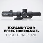 Triton Navigator+ 1-10x28 First Focal Plane FFP LPVO Rifle Scope | Dot C5 BDC Reticle - Triton