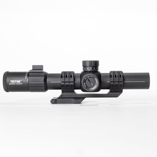Triton Navigator 2-12x30 First Focal Plane MPVO with Illuminated C5 Circle Dot BDC Reticle - Triton