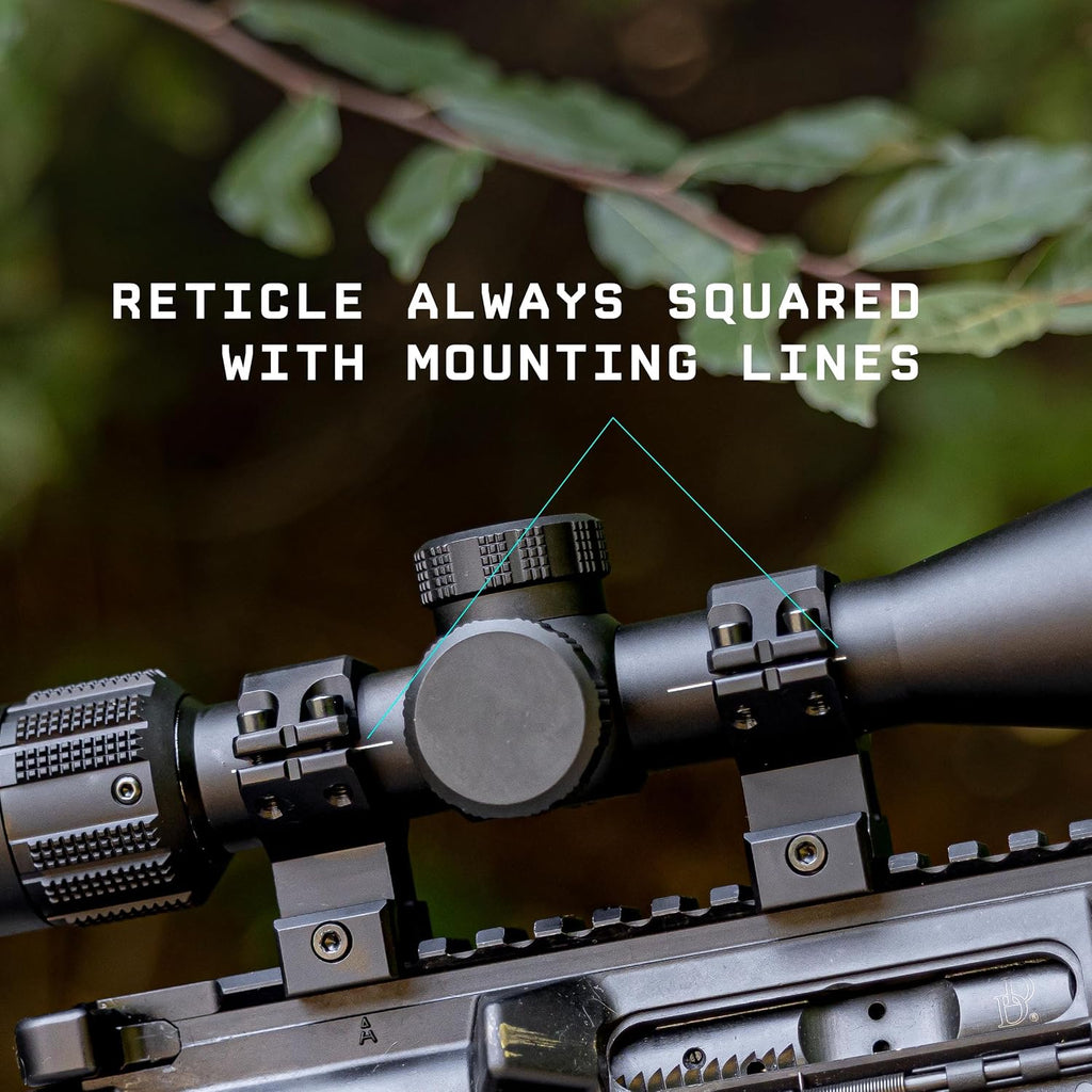 Triton Nexus 3-9x40 AO Second Focal Plane SFP Adjustable Objective Medium Power Variable Optic MPVO Rifle Scope - Triton