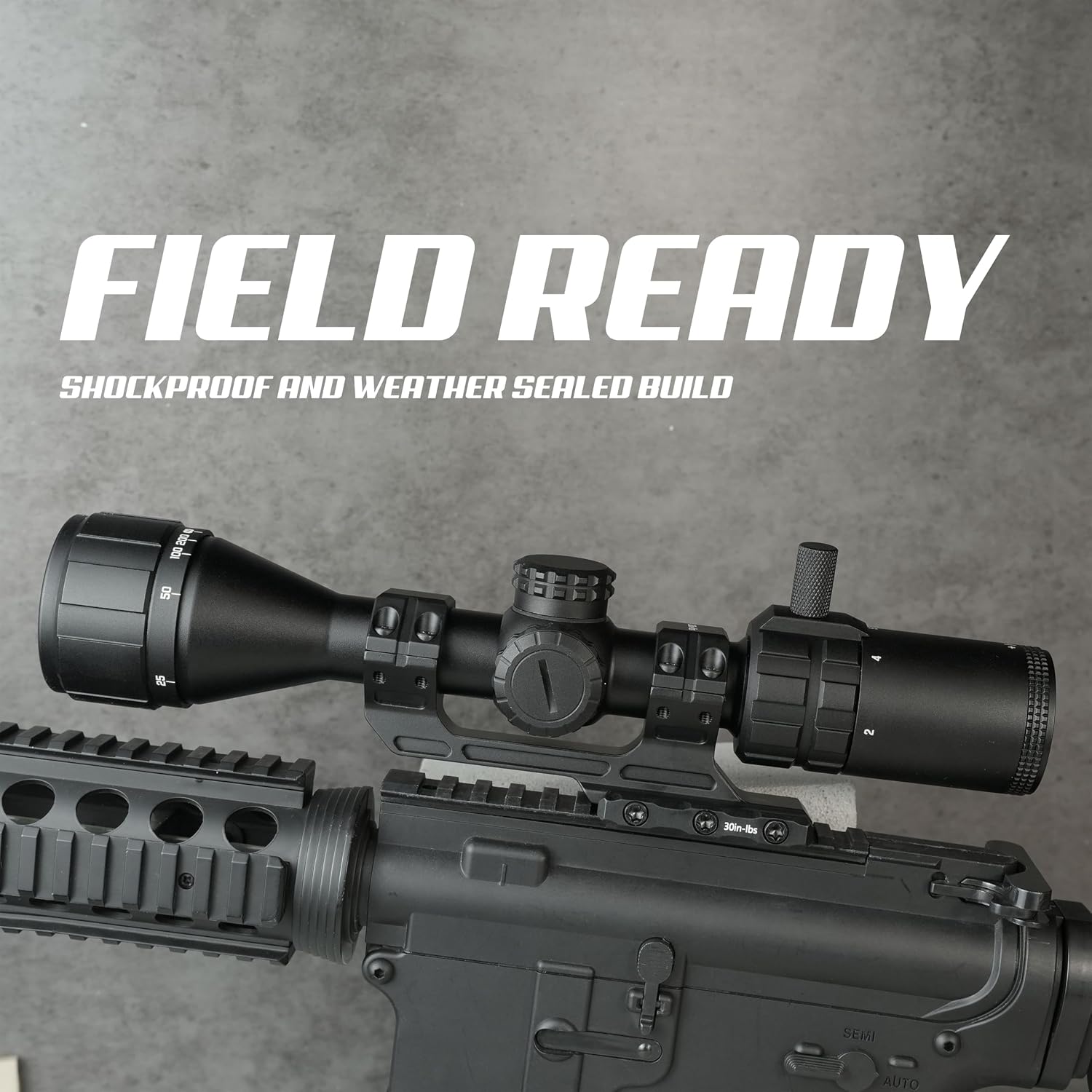 Triton Orion HD 2-10x40 AO SFP MPVO Scopes with Daylight Bright Reticles - Triton