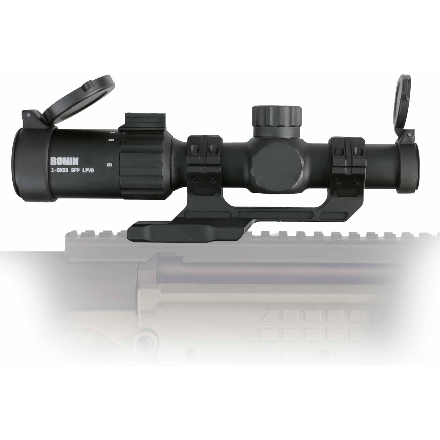 Triton Ronin 1-6x20 HD Second Focal Plane SFP | Shorty | LPVO Rifle Scope - Triton