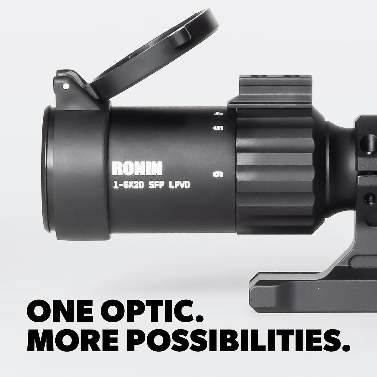Triton Ronin 1-6x20 HD Second Focal Plane SFP | Shorty | LPVO Rifle Scope - Triton