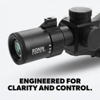 Triton Ronin HD 2-10x40 SFP MaxBright Fiber Reticle MPVO | Shorty | F2 Reticle - Triton