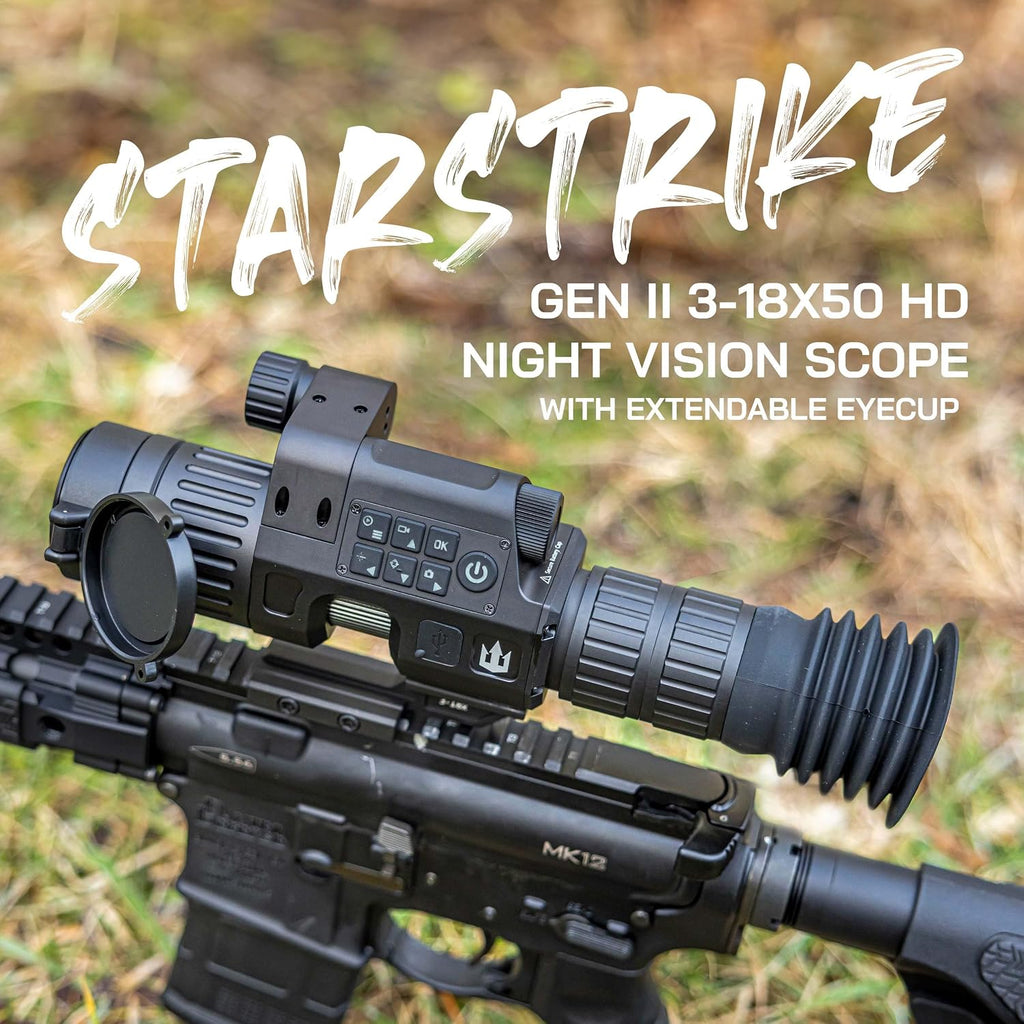Triton StarStrike Gen 2 Night Vision Scope with Extendable Eyecup - Triton