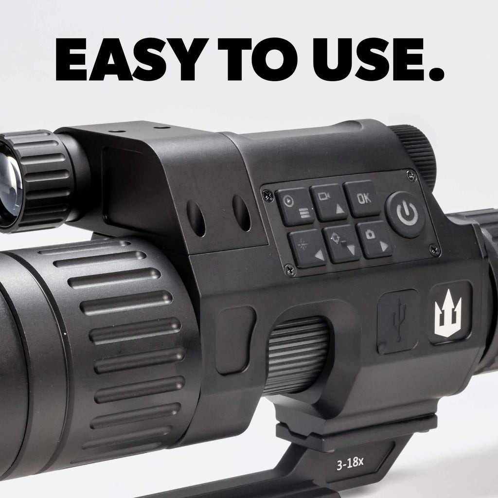 Triton StarStrike Gen 2 Night Vision Scope with Extendable Eyecup - Triton