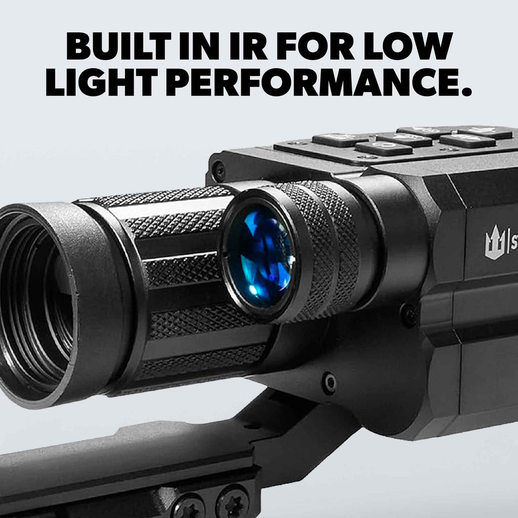 Triton StarStrike-R PRO HDX Digital Night Vision Scope | Daylight to Moonlight | HD Video Recording - Triton