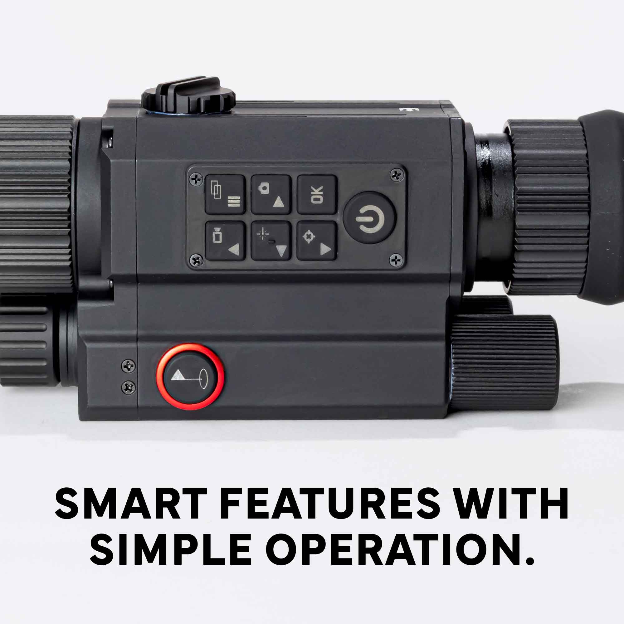 Triton StarStrike-R ULTRA HDX Digital Night Vision Scope | PiP + LRF Integrated Distance Measuring System - Triton