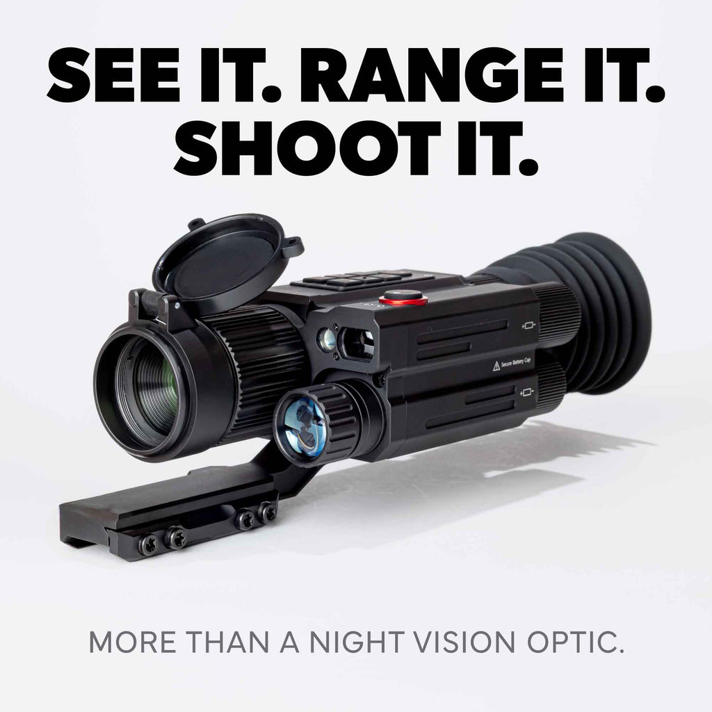 Triton StarStrike-R ULTRA HDX Digital Night Vision Scope | PiP + LRF Integrated Distance Measuring System - Triton