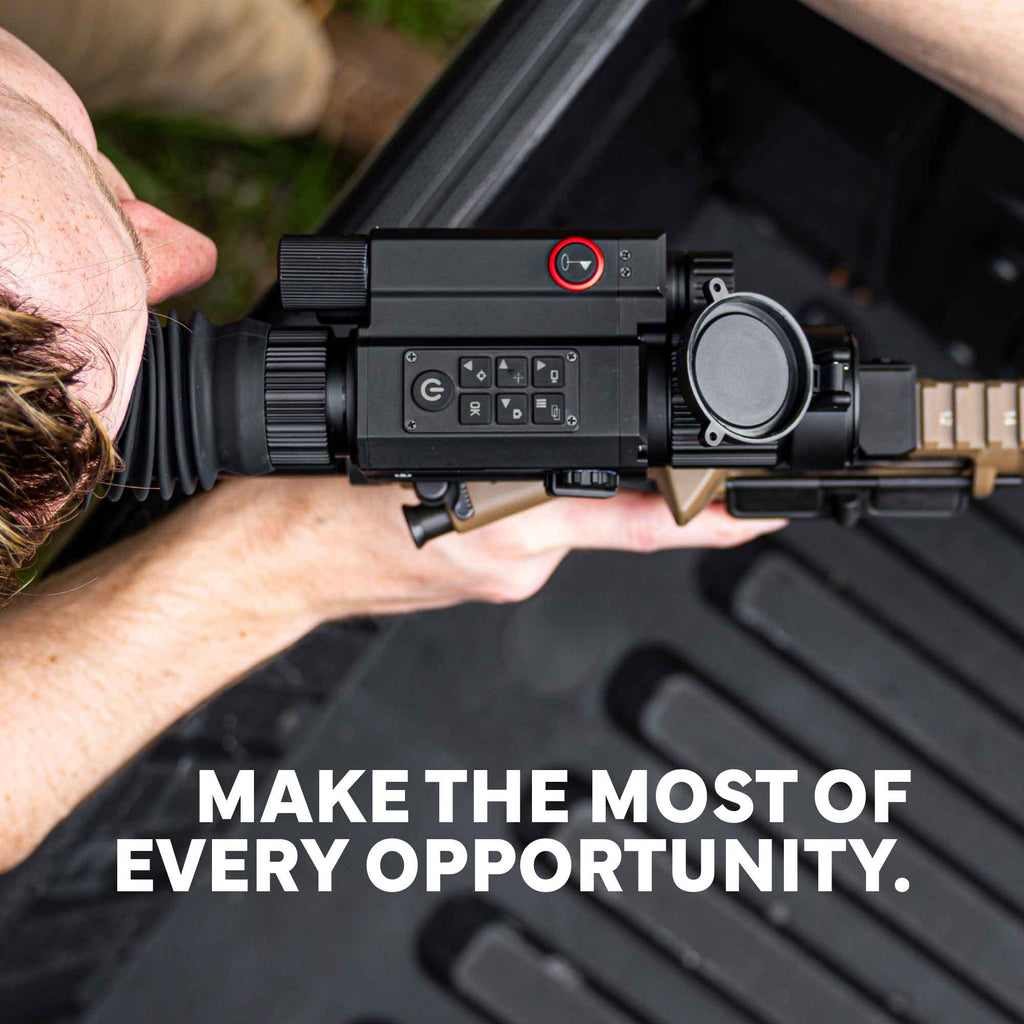 Triton StarStrike-R ULTRA HDX Digital Night Vision Scope | PiP + LRF Integrated Distance Measuring System - Triton