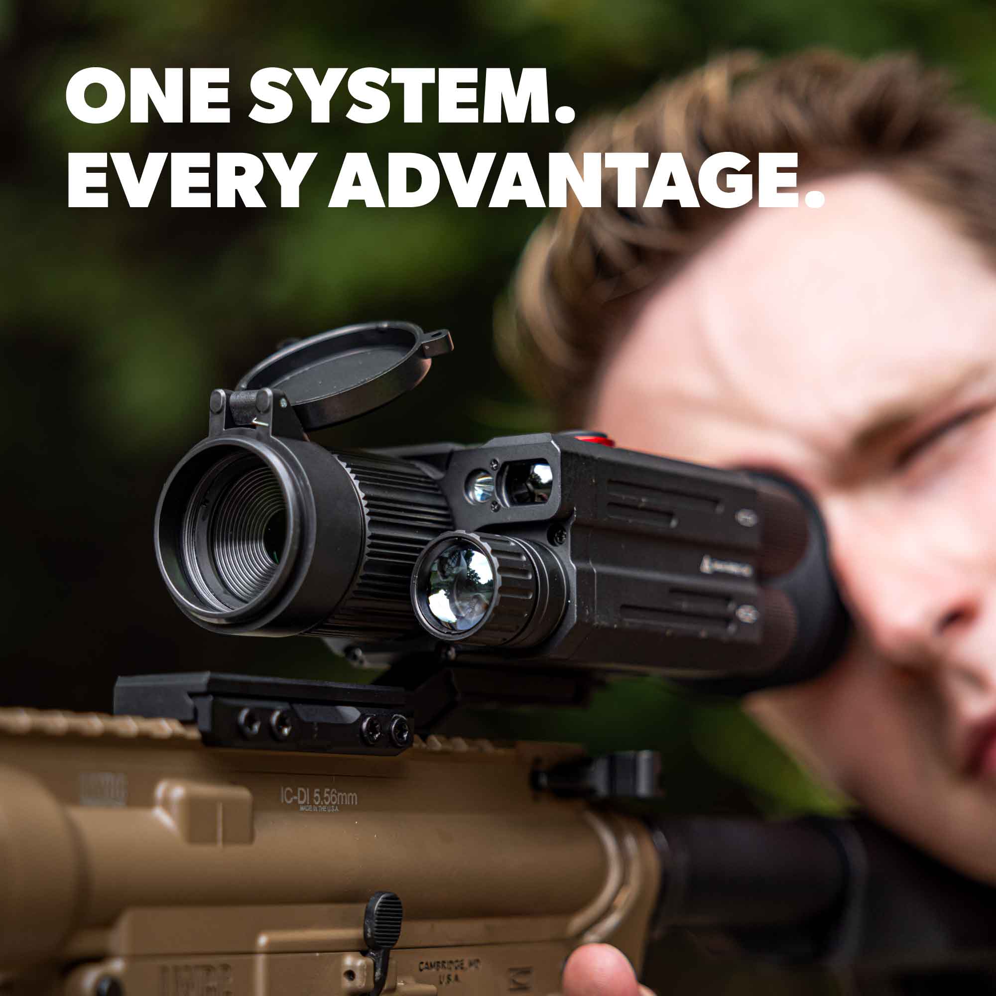 Triton StarStrike-R ULTRA HDX Digital Night Vision Scope | PiP + LRF Integrated Distance Measuring System - Triton